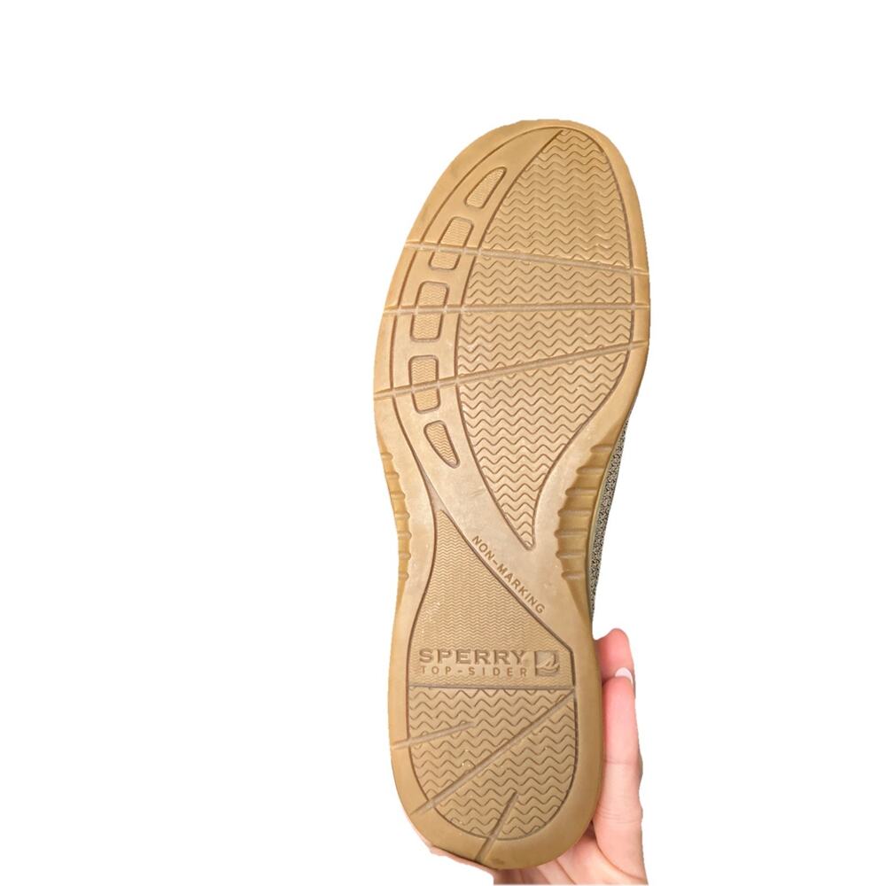 Sperrys Top Siders Women’s Size 6.5, Tan And Brown Boat Shoe - Picture 7 of 9